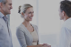 Agent meeting with a client